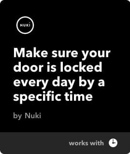 Timebased locking for your Nuki Smart Lock