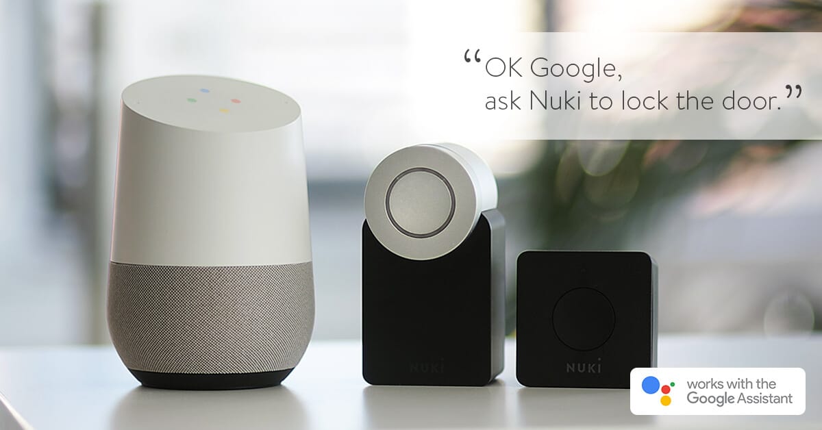 Google Assistant integrated in Nuki as 