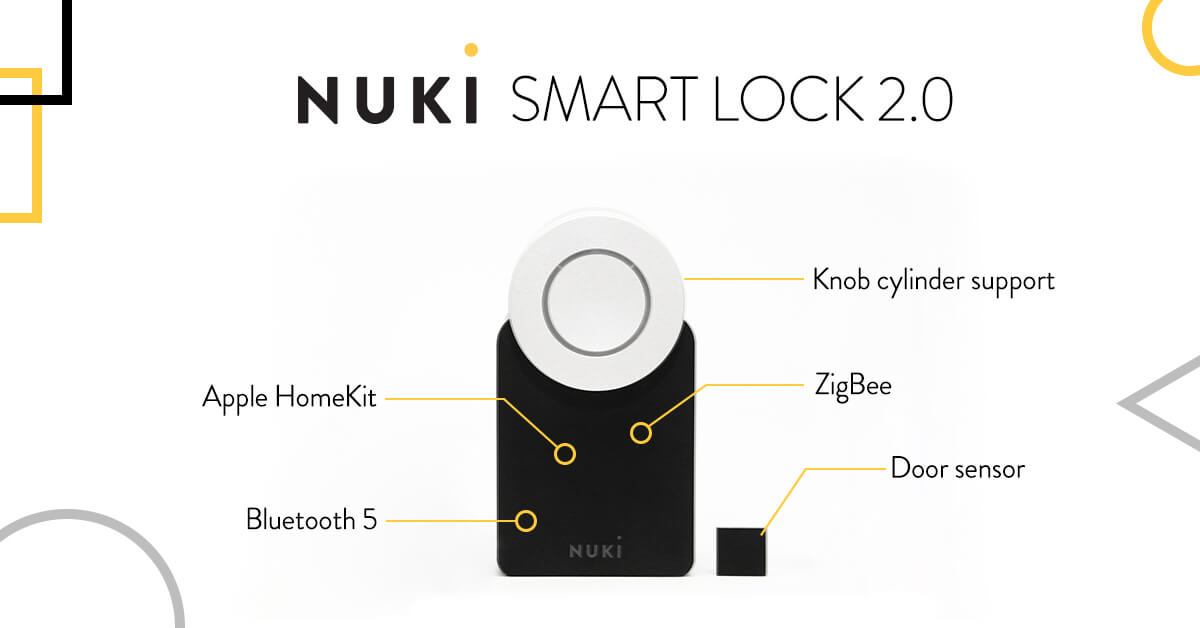 Nuki Smart Lock 2.0 - Take your smart home to a new level with our new electronic door lock and HomeKit, Siri, Alexa or Google Home