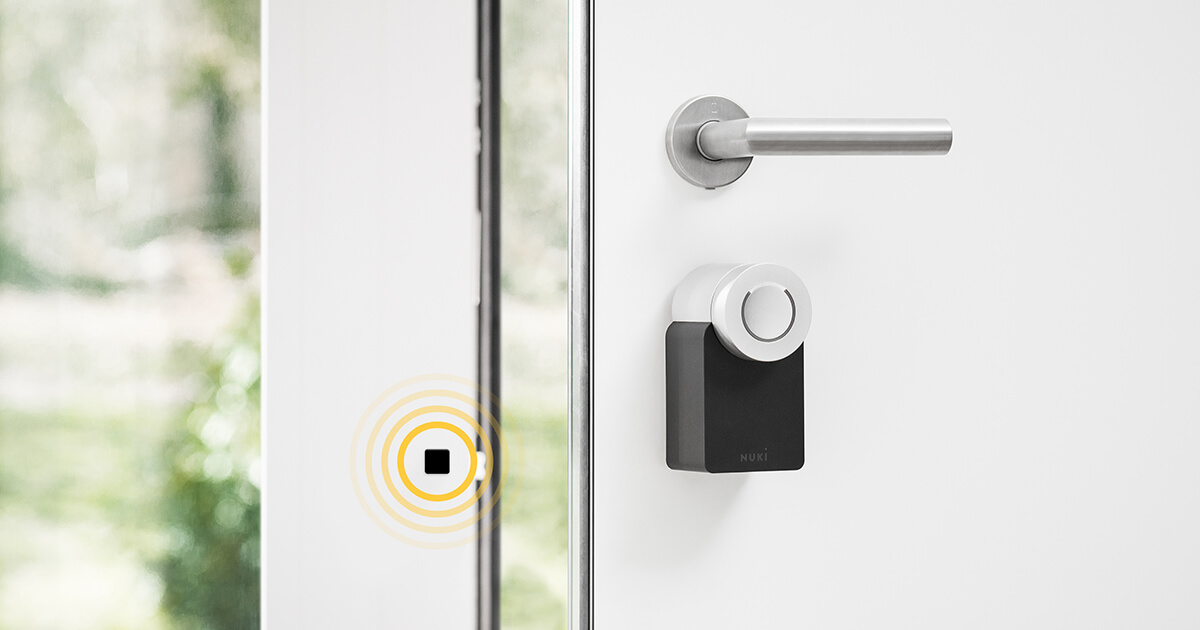 Nuki Smart Lock door sensor - the new addition for your Smart Home equipped with HomeKit, ZigBee, Amazon Echo and Google Home