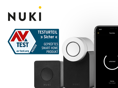AV-TEST Deutschland: Nuki Combo 2.0 erneut als sicheres Smart Home Produkt ausgezeichnet