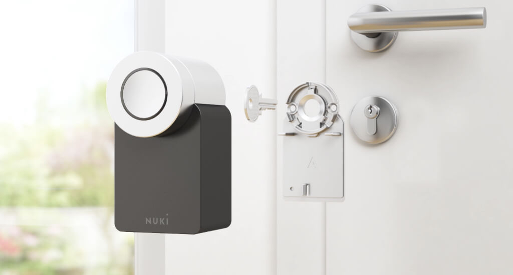 Nuki Smart Lock 2 0 F 252 r Apple HomeKit Amazon Alexa und Google Home