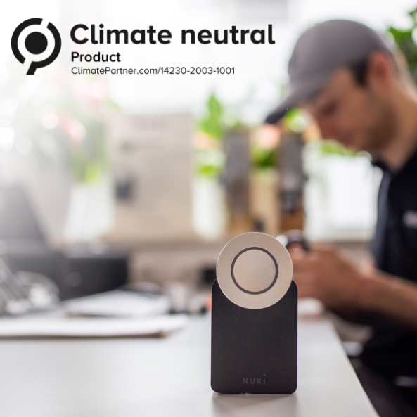 Nuki Smart Locks deemed climate-neutral by ClimatePartner